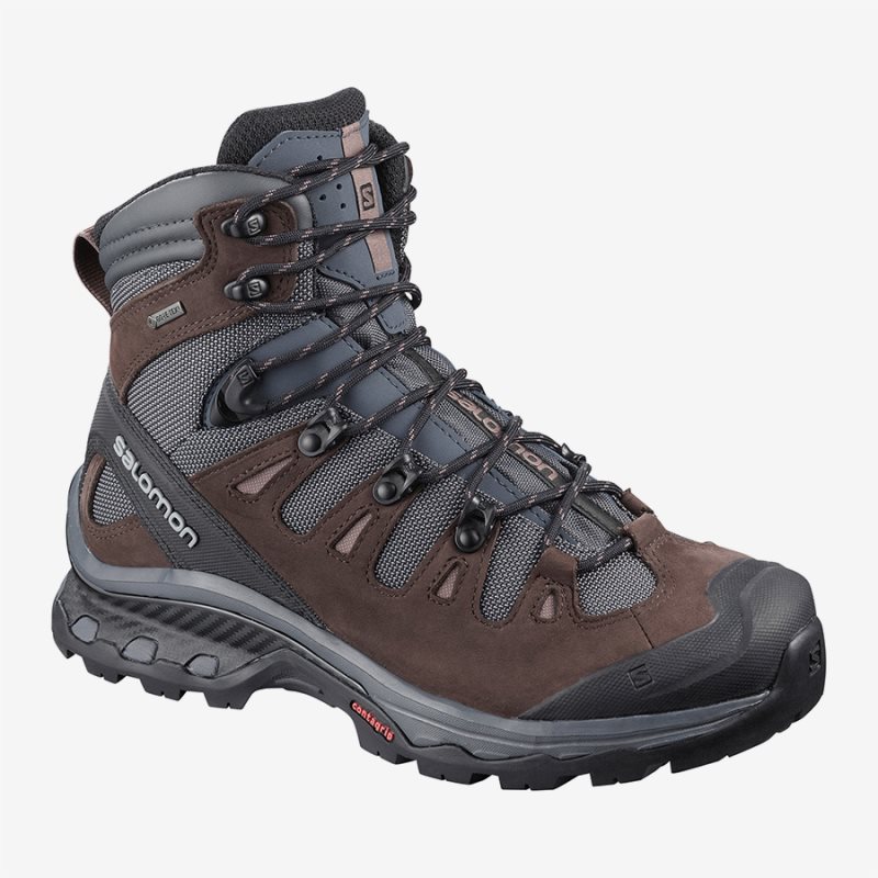 Salomon QUEST 4D 3 GTX W Womens Hiking Boots Chocolate UK OPDL